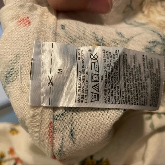 Old Navy Women’s Linen Summer Floral print Dress - Picture 6 of 6